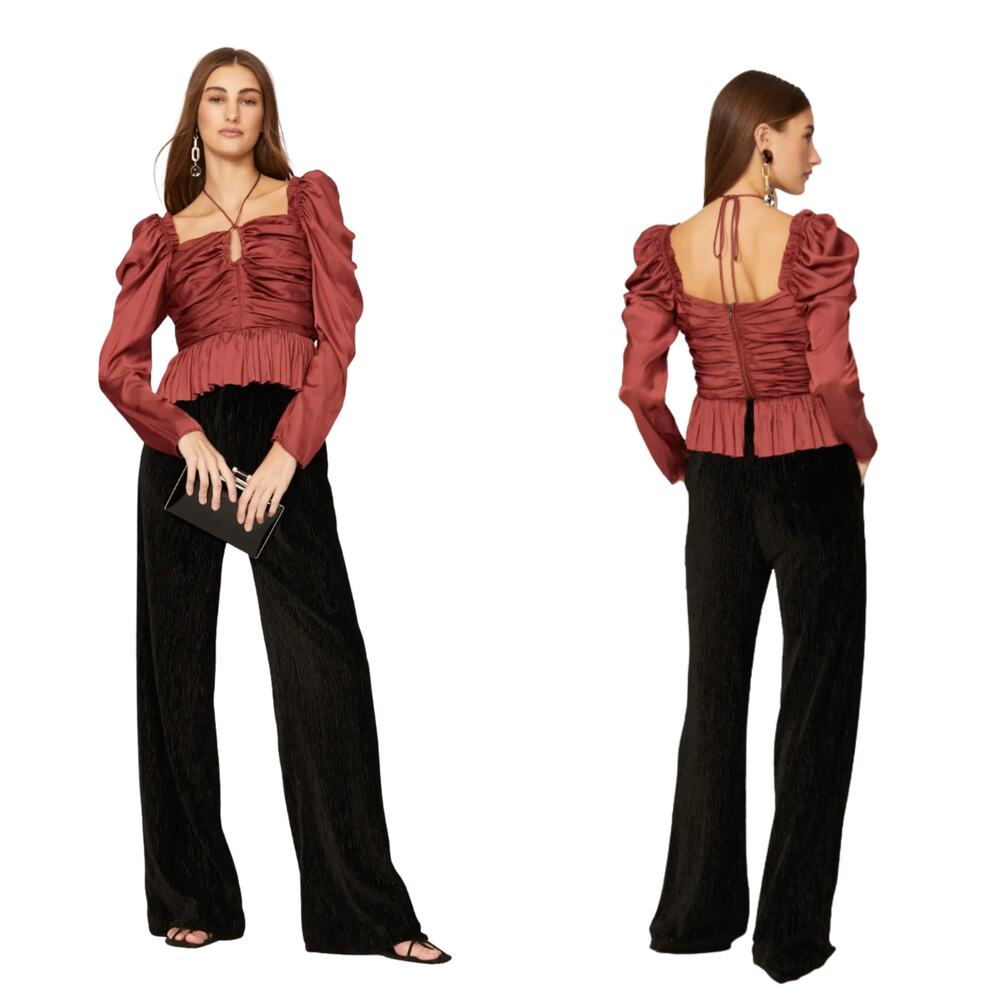 Ulla Johnson Rust Blouse - Picture 3 of 15